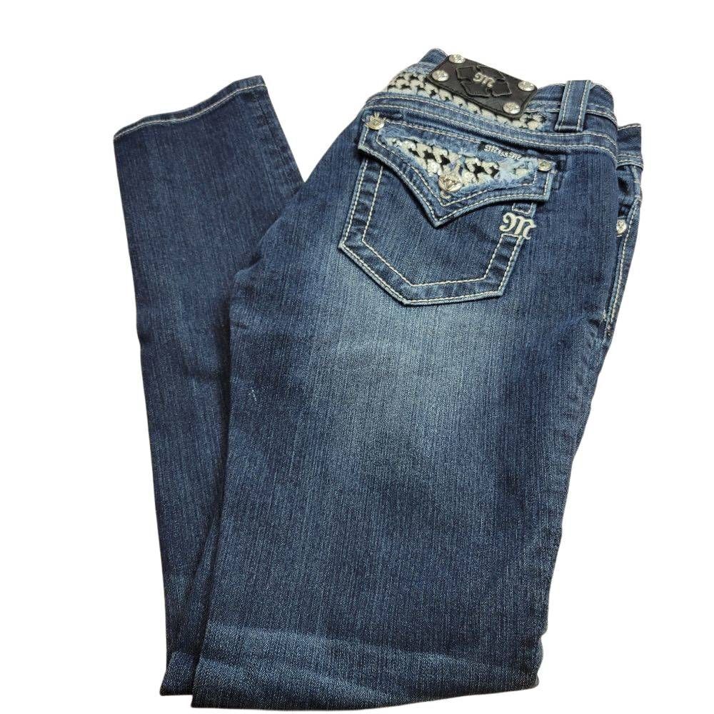 Miss Me midrise Skinny jeans 28